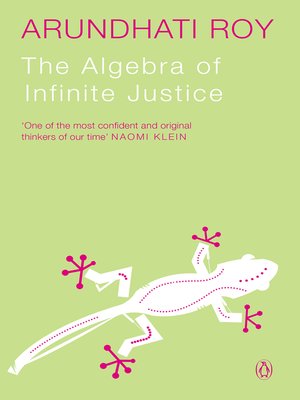 cover image of The Algebra of Infinite Justice